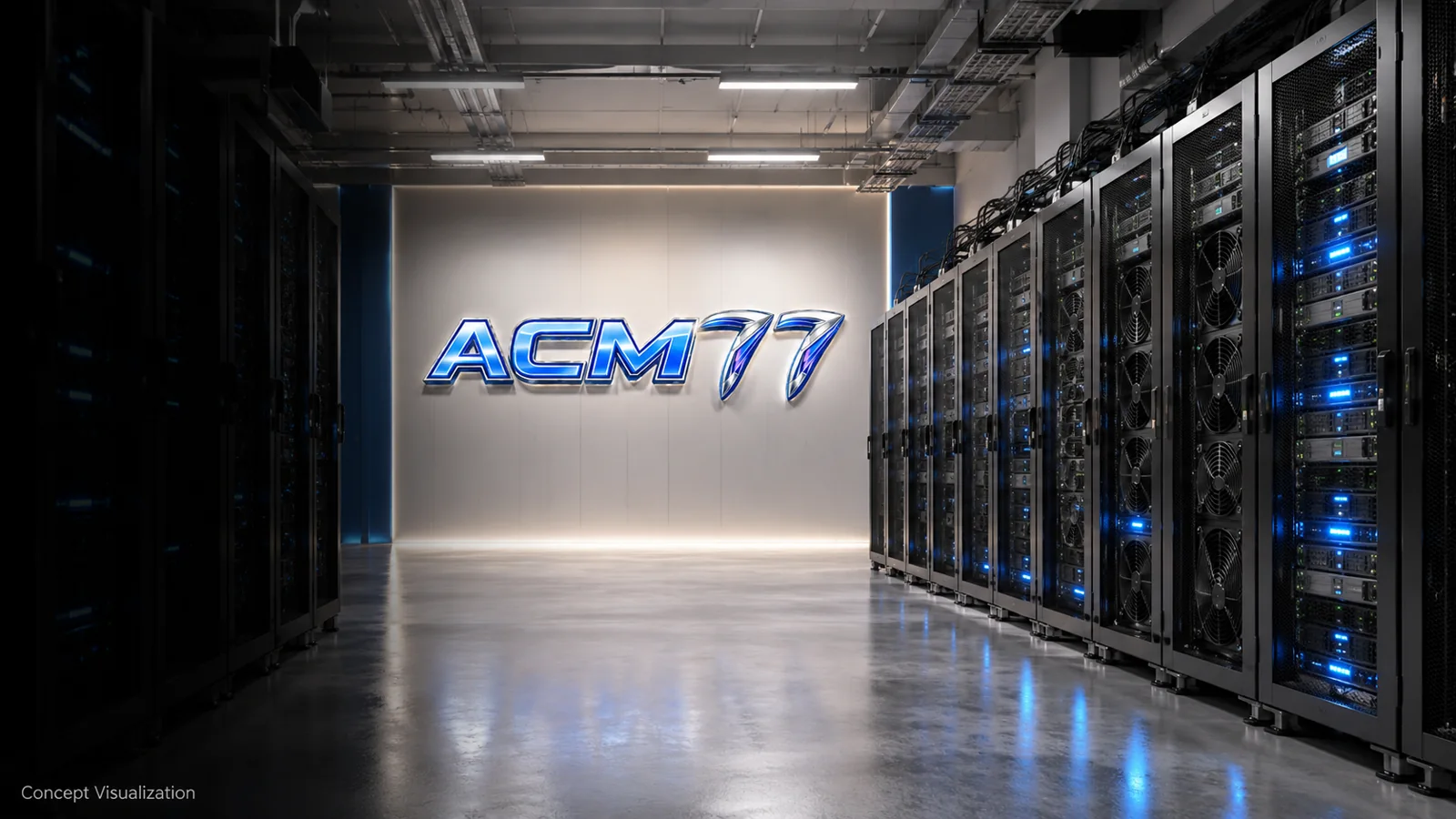 ACM77 mining infrastructure concept visualization